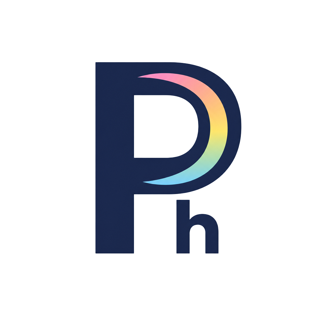 Promptly Homes pH brush logo